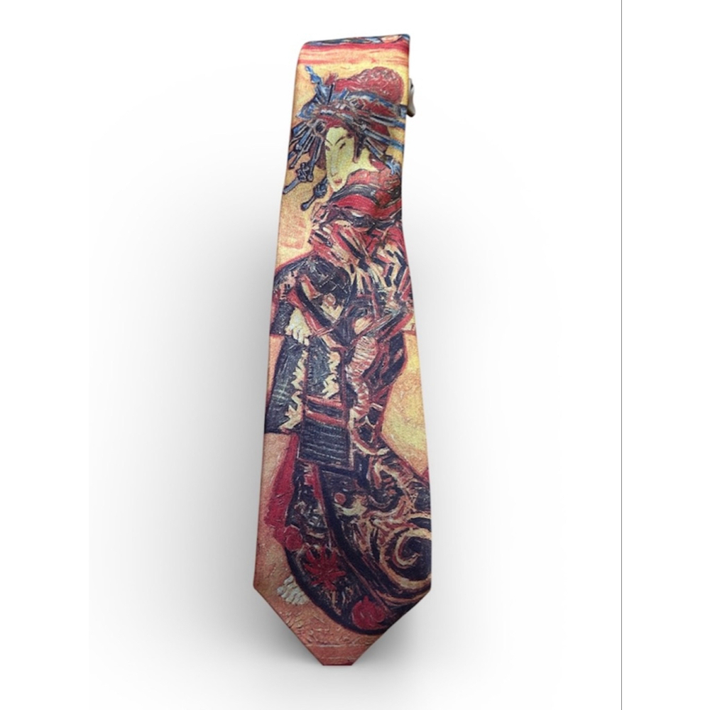 Ralph Marlin Vincent Van Gogh “The Actor” Men’s Tie Art Print 1990